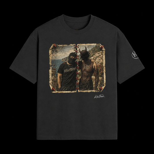 Conflicted Heavyweight Oversized Graphic Tee